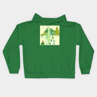 Imp in the Garden Kids Hoodie